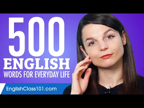 Download MP3 500 English Words for Everyday Life - Basic Vocabulary #25