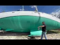 Hurricane Ian Aftermath Oct 2022 at Safe Cove Marina Long version Entire Marina by drone