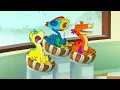 The baby brachiosaurus is a picky eater! | Why are the baby Dinosaurs crying? | They are hungry!