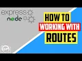 Express js Node js for Beginners - How to working with routes in Express and TypeScript