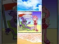 Amy Rose and Blaze at the Beach #shorts #fandub #sonic