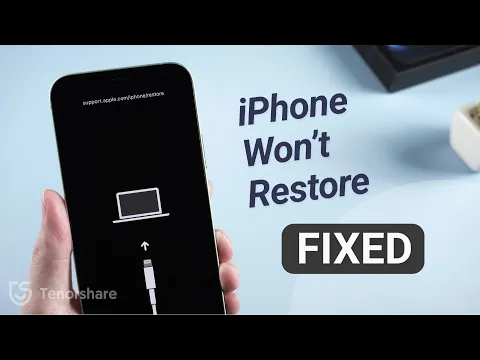 Download MP3 iPhone Won't Restore in Recovery Mode? Here is the Fix!| Top 3 Ways 2024