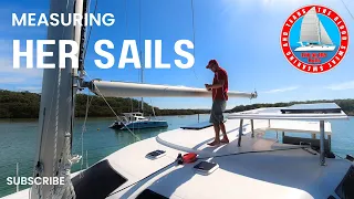OUR SAILS ARE COMING SOON – MEAURING SYNERGY’S SAILS Ep389