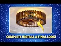Installing the mnikopE Farmhouse Ceiling Fan Was Easier Than I Expected Final Look