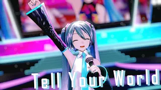 4K MMD Tell Your World YYB式初音ミク15th Hatsune Miku 