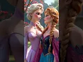 Elsa and Anna Forbidden Love in 8k