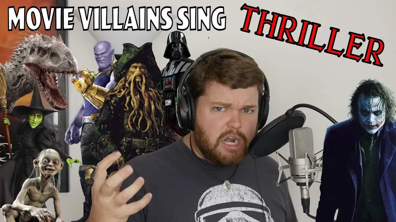 Movie Villains Sing Thriller Movie Villains Sing Thriller
