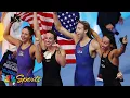 U S WORLD RECORD in women s 4x100m medley relay to cap World Aquatics Championships NBC Sports
