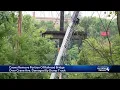 Cranes remove part of railroad bridge hit by dump truck in Pittsburgh