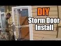 How To Install A Storm Door In 30 Minutes THE HANDYMAN