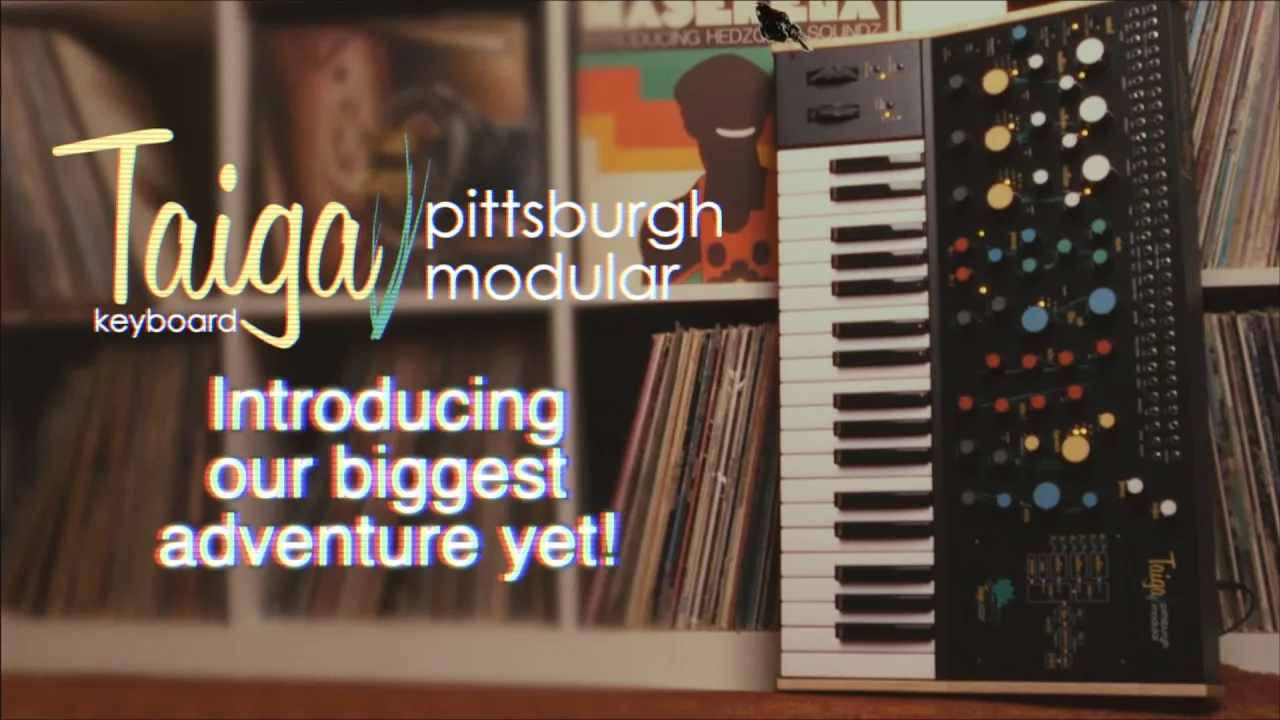 Pittsburgh Modular Taiga セミモジュラーシンセサイザー Pittsburgh Modular Taiga Keyboard 37-Key Semi-Modular Analog