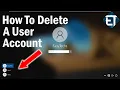 How To Delete A User Account on Windows 10 (2 Ways)