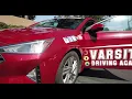 Varsity Driving COVID-19 Protective Barrier