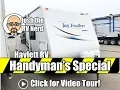 Sold 2010 Jayco 226 Jay Feather Ultralite No Slide Carpetless Couple s Camper Handyman s Special