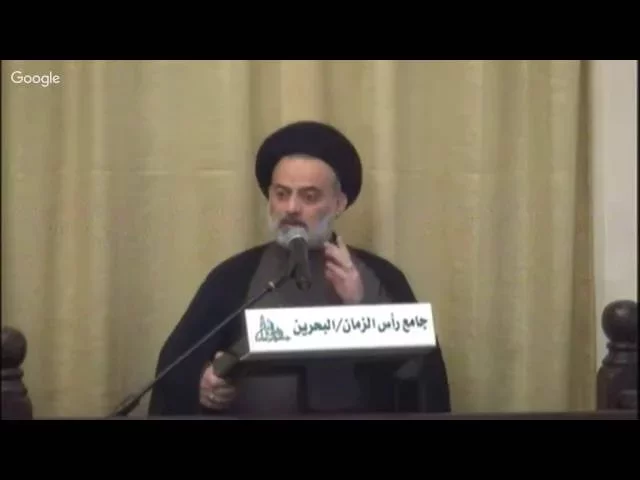 ⁣كلمة سماحة العلامة سيد موسى الوداعي ليوم الجمعة الموافق 09/12/2016