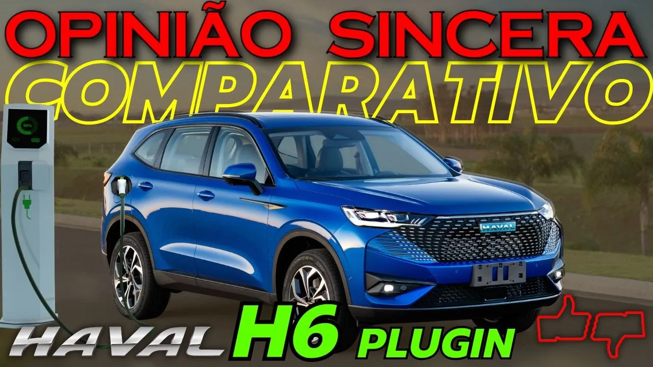 Híbrido Plug-in com 170km de autonomia, GWM Haval enfrenta BYD Song Plus, Tiggo 8 Pro e Compass 4xe