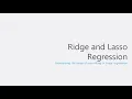 Solving overfitting using Ridge and Lasso Regression