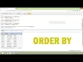 Oracle Tutorial - ORDER BY
