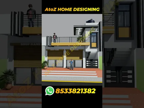 Age Dukan pichhe Makan ka naksha #youtubeshorts #shorts #song #house #home #elevation #makan