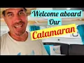 Download Lagu Come Aboard Our Boat! Fountaine Pajot Orana 44 Catamaran tour - Sailing Nova Satus boat tour