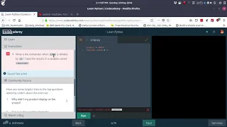 codecademy python part1