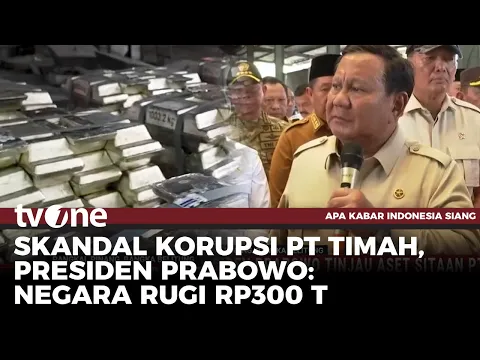 Presiden Prabowo Tinjau Aset Sitaan PT Timah di Bangka Belitung