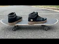 129 Kickflips in 35 Etnies Hi-Top Skate Shoes from Walmart Unboxing Demo and Review