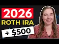 3 Roth IRA Changes For 2026 Worth Knowing
