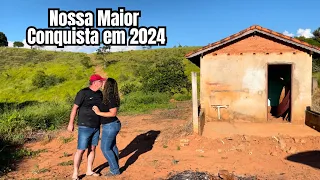 COMO TRANSFORMAMOS NOSSO SÍTIO EM 1 ANO SEM GASTAR MUITO!💡RETROSPECTIVA 2024!