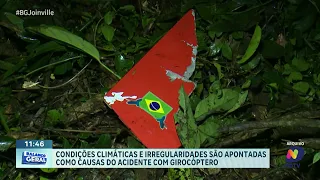 CENIPA conclui investigação de queda de girocóptero em SC