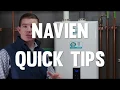Navien Quick Tips - Combi Boiler