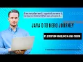 Exception Handling in Java Understanding throw Keyword with Examples