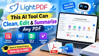 This AI Tool Can Clean, Edit & Summarize Any PDF | LightPDF