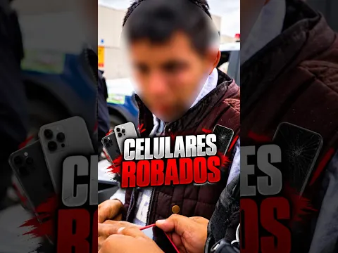 Es detenido con celulares robados