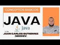 Conceptos basicos de Java 1 - 7 Curso de Java