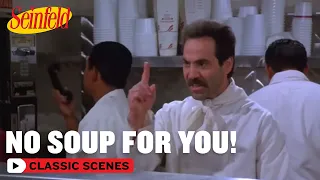 Elaine vs The Soup Nazi No Soup For You The Soup Nazi Seinfeld