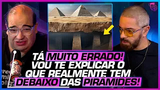 O QUE TEM DEBAIXO das PIRÂMIDES e as NOVAS DESCOBERTAS ARQUEOLÓGICAS - SERGIO SACANI e LUCAS