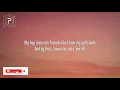 Billie Eilish - my boy (Lyrics)