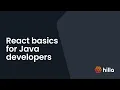 React basics explained for Java developers