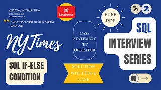 NYTimes SQL Interview Question Learn Case when statements