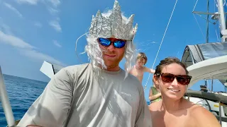 OUR PACIFIC CROSSING BEGINS – SAILING around the WORLD – Next stop GALAPAGOS!!  Episode 54