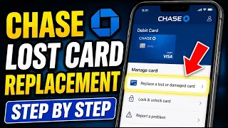 How to verify lost card replacement in Chase - Step By Step