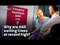 10 000 patients wait half a day for treatment in England A E