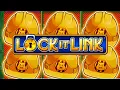 Live Play On Lock It Link Huff N Puff Slot Machine