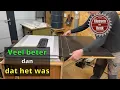 Lagu Maak de zijkant van de zaagtafel opklapbaar en bespaar veel ruimte in je werkplaats
