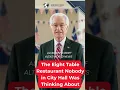 The Eight Table Restaurant Nobody in City Hall Was Thinking About Altas World News