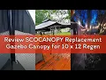 Review SCOCANOPY Replacement Gazebo Canopy for 10 x 12 Regency II Patio Gazebo Model L-GZ798PST A101