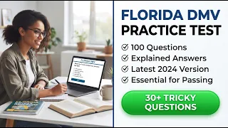 Florida DMV Practice Test Quizlet 100 Questions With Explained Answers To Pass Your 2026 Exam Today