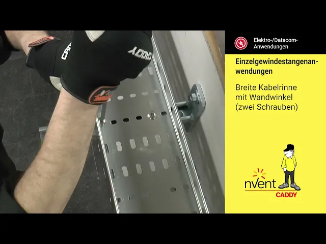 NVENT CADDY ROD LOCK FEDERSTAHLMUTTER FÜR STRUT MONTAGESCHIENEN