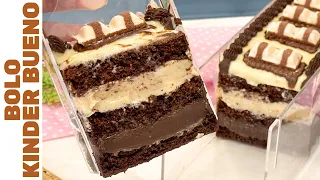 BOLO KINDER BUENO PARA VENDER EM FATIAS | LUCRO CERTO NA CONFEITARIA! | Festival de Fatias